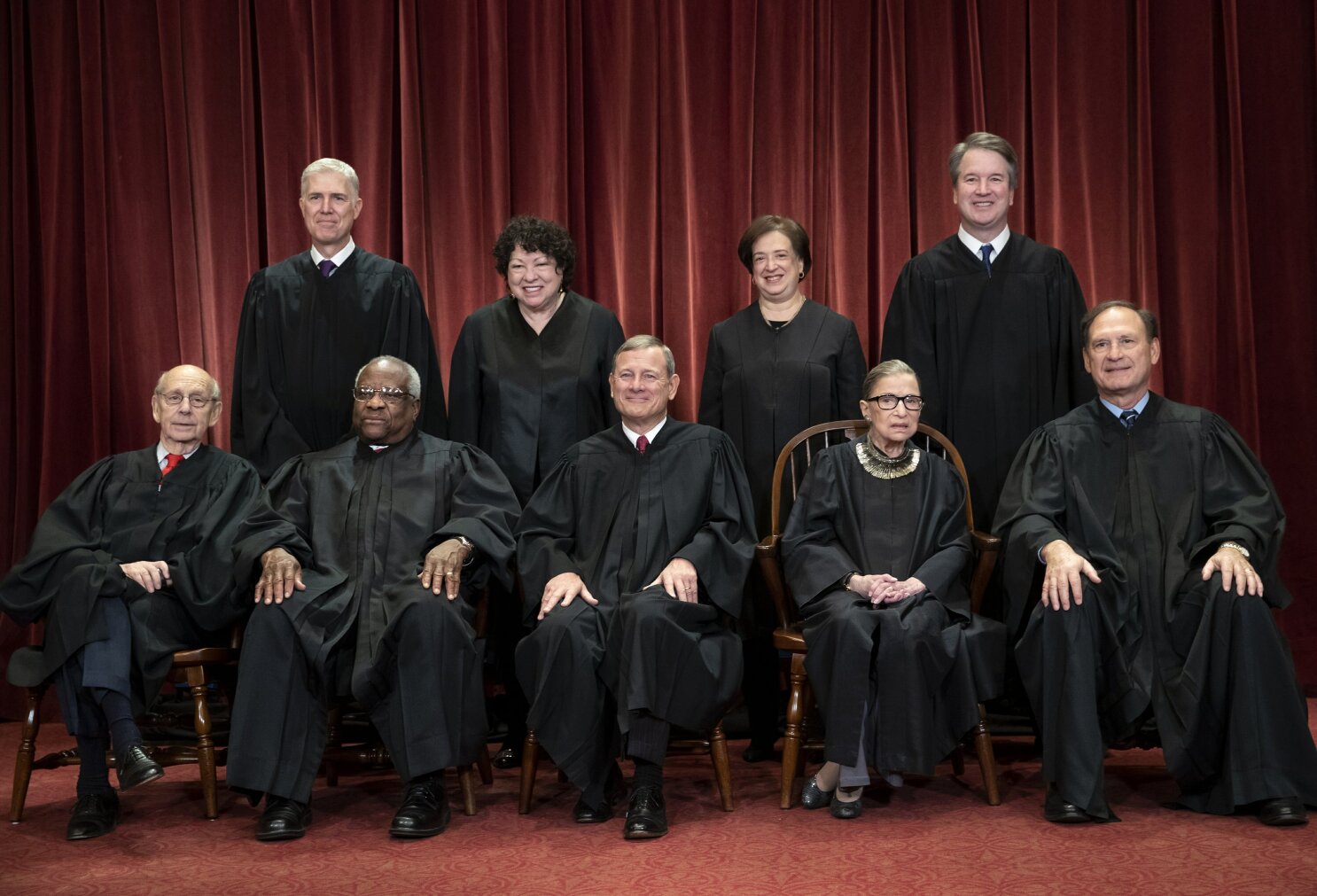 Ruth bader ginsburg hot sale sleeping on the bench